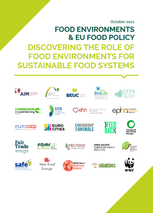 illustration So what : Food environments and EU Food Policy