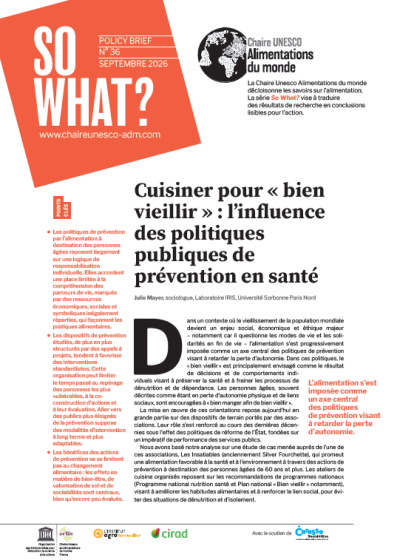 illustration Cuisiner pour «&nbsp;bien vieillir&nbsp;»&nbsp;: l’influence des politiques publiques de prévention en santé
